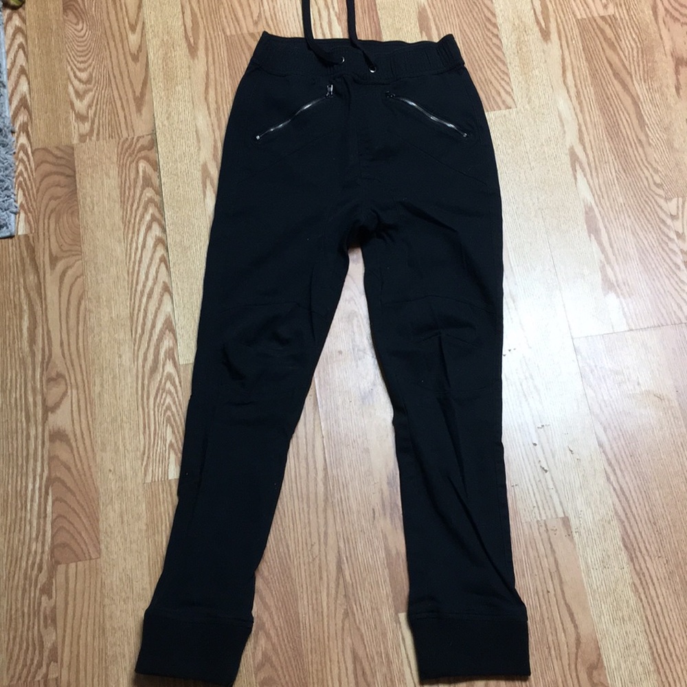 Black joggers